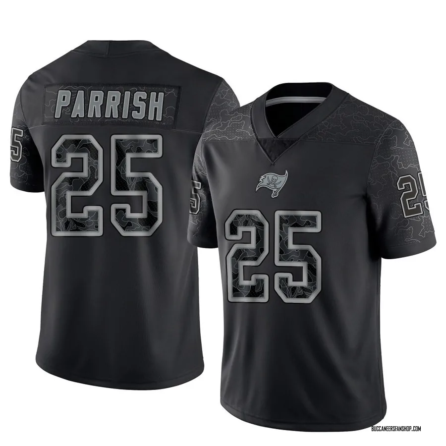 Jacob Parrish Tampa Bay Buccaneers Youth Limited Reflective Nike Jersey - Black