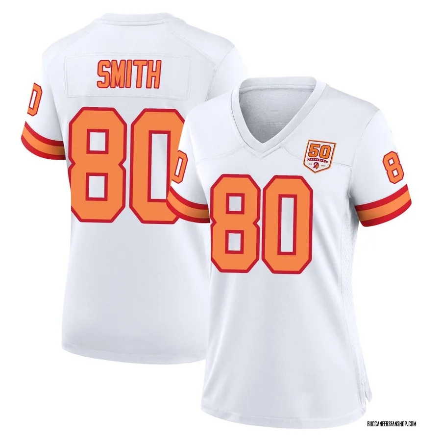 Jaden Smith Tampa Bay Buccaneers Women's Game '76 50th Season Nike Jersey - White