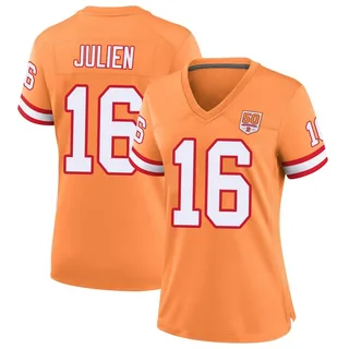 Jake Julien Tampa Bay Buccaneers Women's Game sicle 50th Season Nike Jersey - Cream