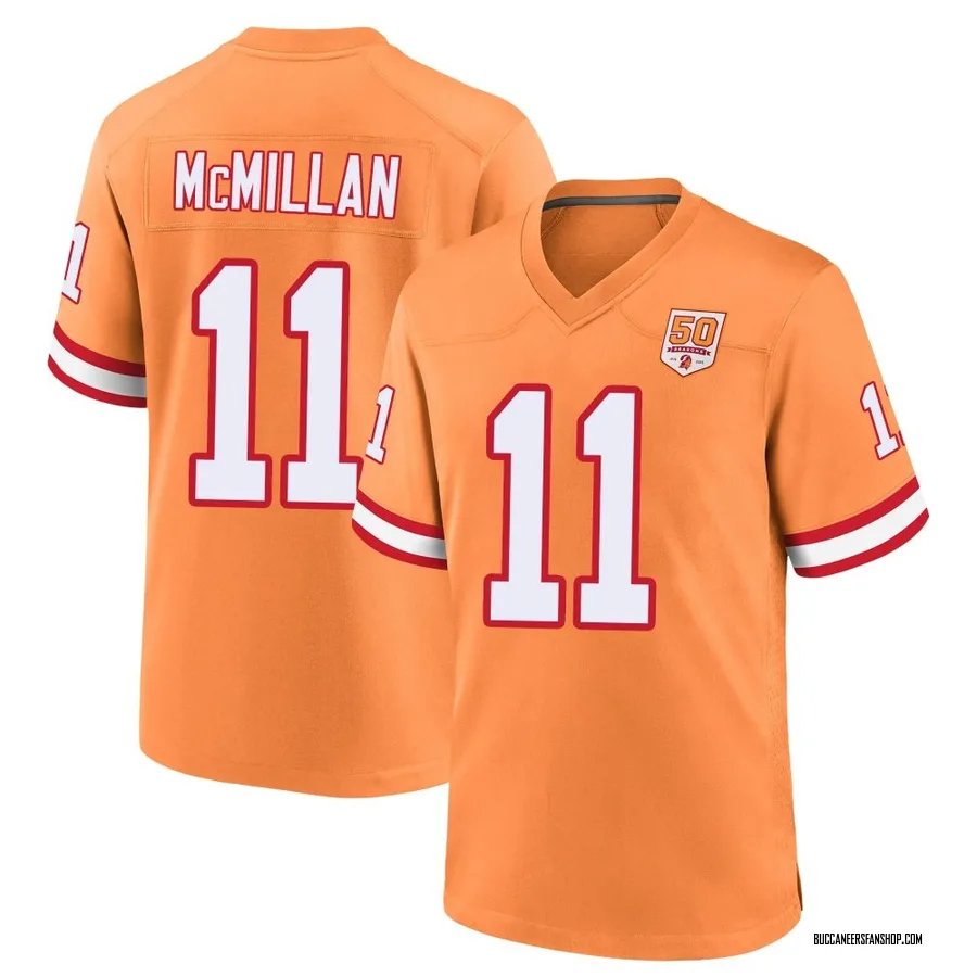 Jalen McMillan Tampa Bay Buccaneers Men's Game sicle 50th Season Nike Jersey - Cream