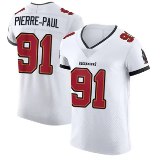 Jason Pierre-Paul Tampa Bay Buccaneers Men's Elite Vapor Nike Jersey - White