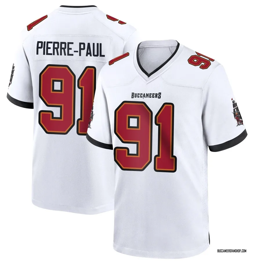 Jason Pierre-Paul Tampa Bay Buccaneers Men's Game Nike Jersey - White