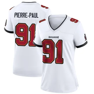 Jason Pierre-Paul Tampa Bay Buccaneers Women's Game Nike Jersey - White