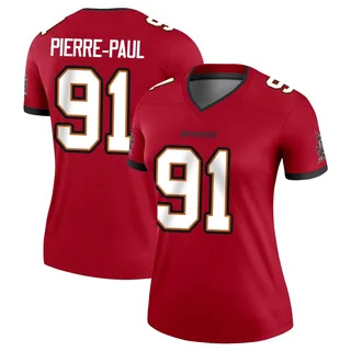 Jason Pierre-Paul Tampa Bay Buccaneers Women's Legend Nike Jersey - Red