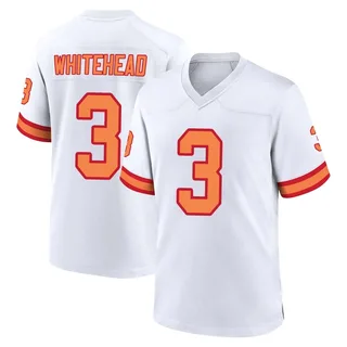 Jordan Whitehead Tampa Bay Buccaneers Men's Game '76 Nike Jersey - White