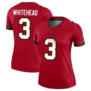 Jordan Whitehead Tampa Bay Buccaneers Women's Legend Red Nike Jersey - White