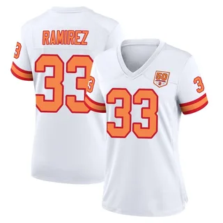 Jose Ramirez Tampa Bay Buccaneers Women's Game '76 50th Season Nike Jersey - White