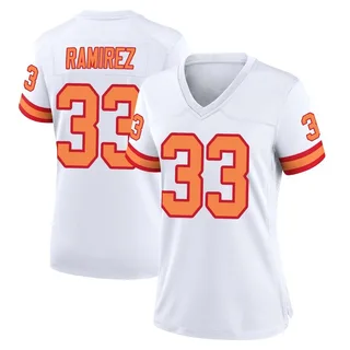 Jose Ramirez Tampa Bay Buccaneers Women's Game '76 Nike Jersey - White