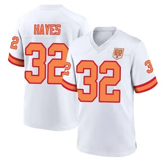 Josh Hayes Tampa Bay Buccaneers Men's Game '76 50th Season Nike Jersey - White