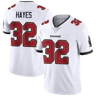 Josh Hayes Tampa Bay Buccaneers Men's Limited Vapor Untouchable Nike Jersey - White