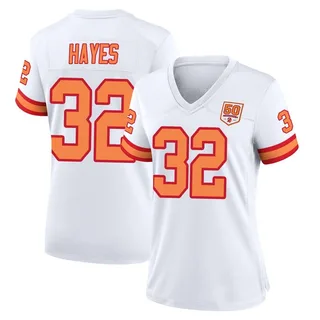 Josh Hayes Tampa Bay Buccaneers Women's Game '76 50th Season Nike Jersey - White
