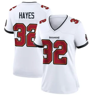 Josh Hayes Tampa Bay Buccaneers Women's Game Nike Jersey - White
