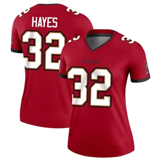 Josh Hayes Tampa Bay Buccaneers Women's Legend Nike Jersey - Red