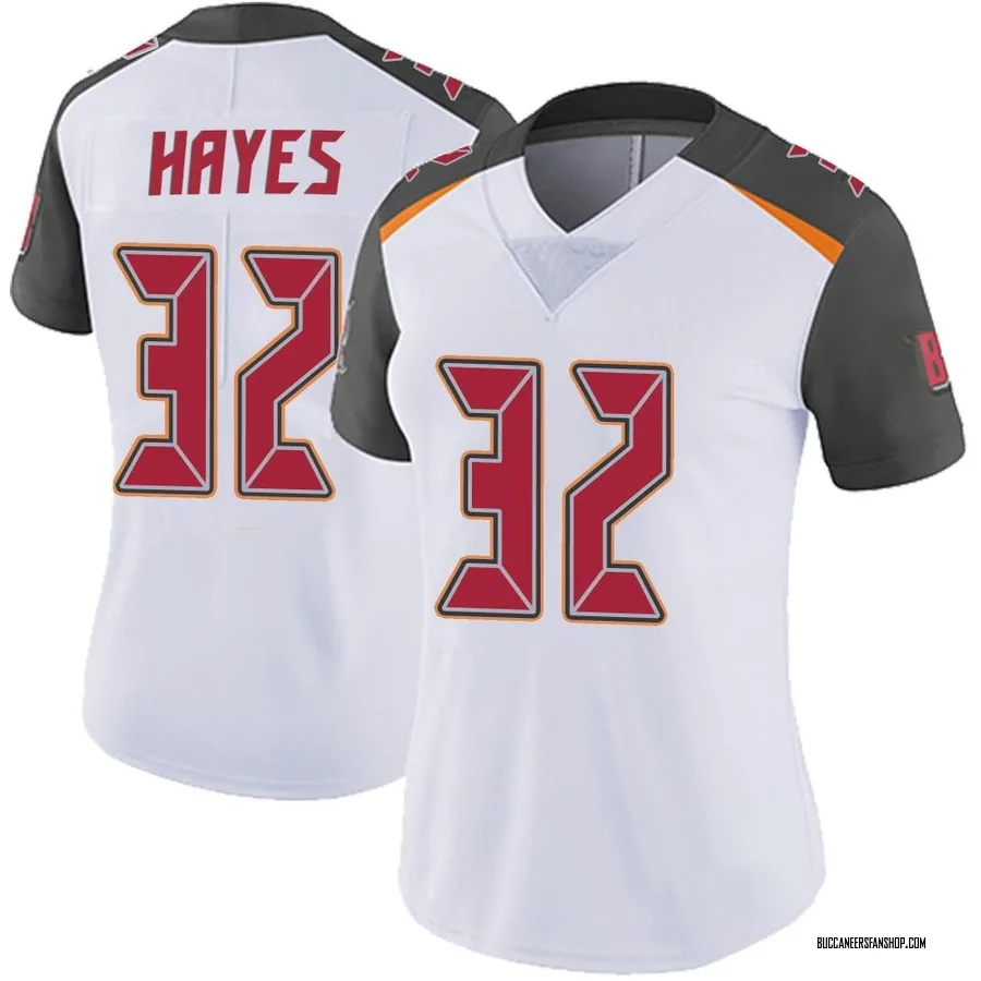 Josh Hayes Tampa Bay Buccaneers Women's Limited Vapor Untouchable Nike Jersey - White