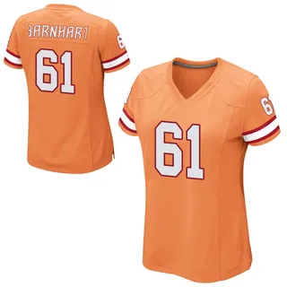 Karsen Barnhart Tampa Bay Buccaneers Women's Game Alternate Nike Jersey - Orange