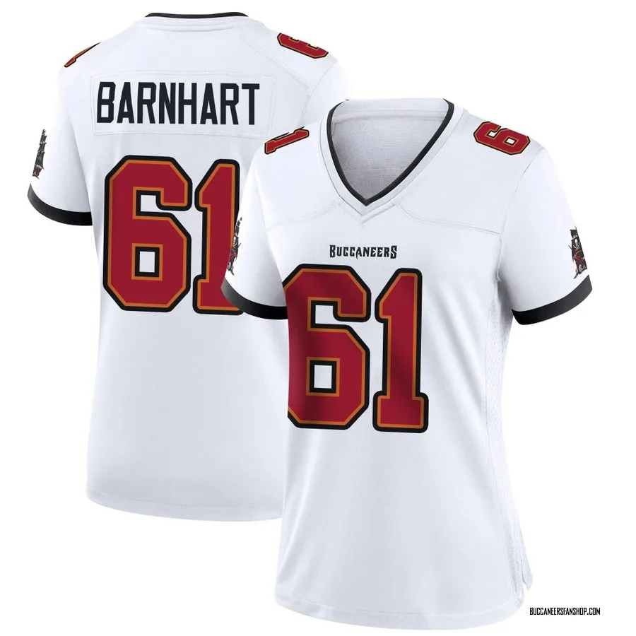 Karsen Barnhart Tampa Bay Buccaneers Women's Game Nike Jersey - White
