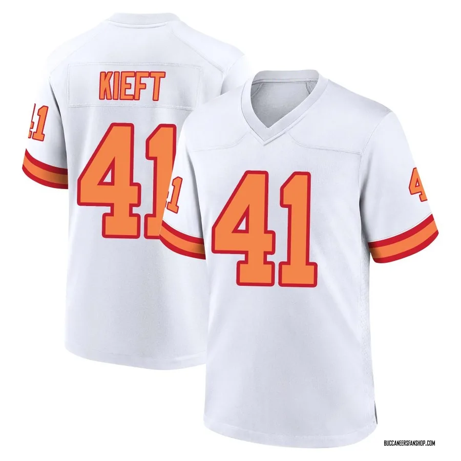 Ko Kieft Tampa Bay Buccaneers Men's Game '76 Nike Jersey - White