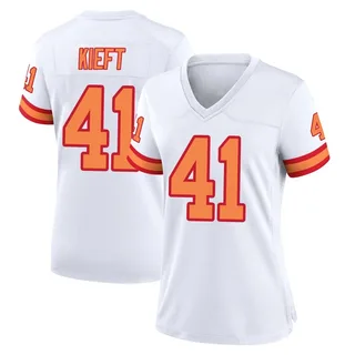 Ko Kieft Tampa Bay Buccaneers Women's Game '76 Nike Jersey - White