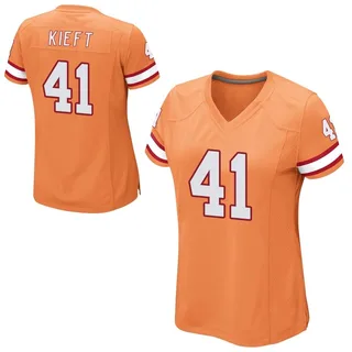Ko Kieft Tampa Bay Buccaneers Women's Game Alternate Nike Jersey - Orange