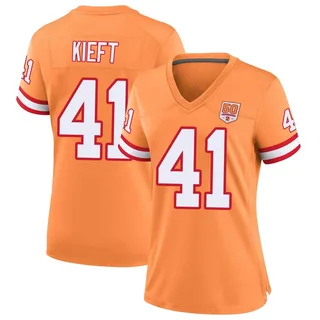 Ko Kieft Tampa Bay Buccaneers Women's Game sicle 50th Season Nike Jersey - Cream
