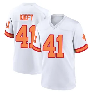 Ko Kieft Tampa Bay Buccaneers Youth Game '76 Nike Jersey - White