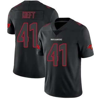 Ko Kieft Tampa Bay Buccaneers Youth Limited Nike Jersey - Black Impact