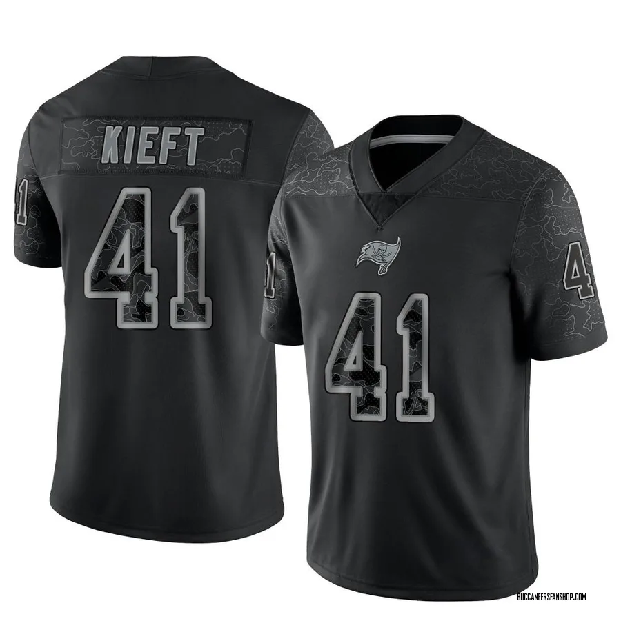 Ko Kieft Tampa Bay Buccaneers Youth Limited Reflective Nike Jersey - Black