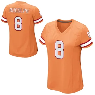 Kyle Rudolph Tampa Bay Buccaneers Women's Game Alternate Nike Jersey - Orange
