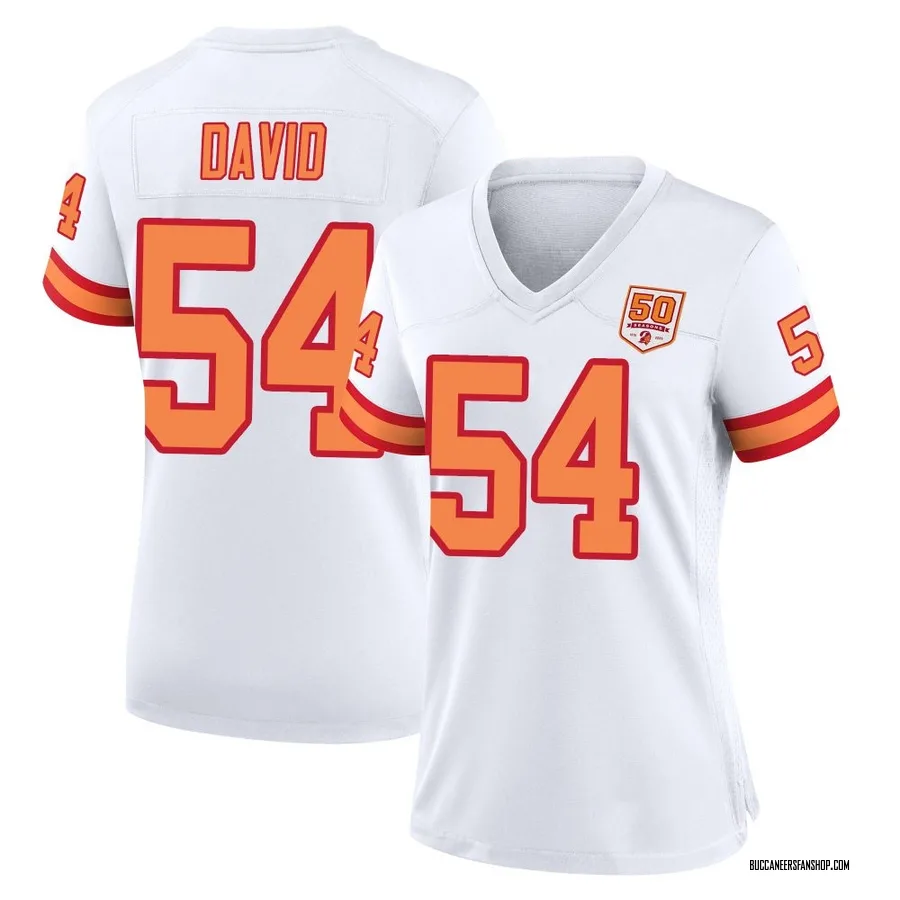 Lavonte David Tampa Bay Buccaneers Women's Game '76 50th Season Nike Jersey - White