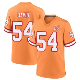 Lavonte David Tampa Bay Buccaneers Youth Game sicle 50th Season Nike Jersey - Cream