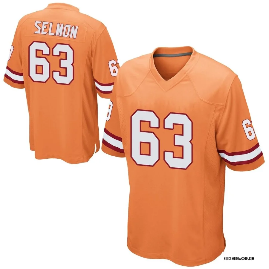 Lee Roy Selmon Tampa Bay Buccaneers Men's Game Alternate Nike Jersey - Orange