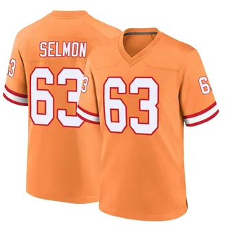 Lee Roy Selmon Tampa Bay Buccaneers Men's Game Throwback Jersey - Orange