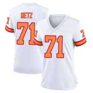 Lorenz Metz Tampa Bay Buccaneers Women's Game '76 Nike Jersey - White