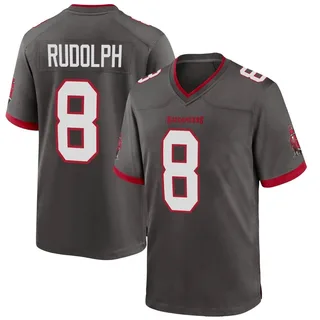 Men's Kyle Rudolph Tampa Bay Buccaneers Men's Game Pewter Alternate Nike Jersey