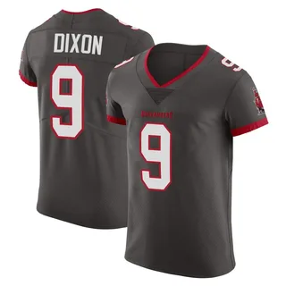 Men's Riley Dixon Tampa Bay Buccaneers Men's Elite Pewter Alternate Vapor Nike Jersey