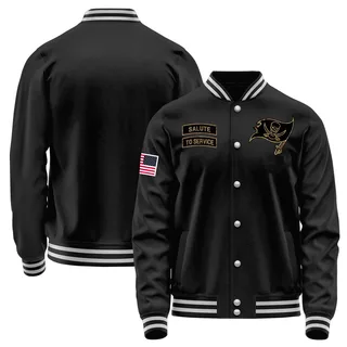 Men's Tampa Bay Buccaneers Black Salute to Service Sideline Performance Jacket