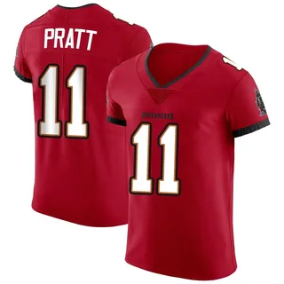Michael Pratt Tampa Bay Buccaneers Men's Elite Vapor Nike Jersey - Red