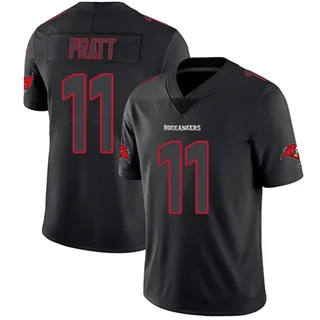 Michael Pratt Tampa Bay Buccaneers Men's Limited Nike Jersey - Black Impact