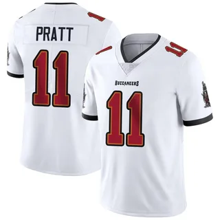 Michael Pratt Tampa Bay Buccaneers Men's Limited Vapor Untouchable Nike Jersey - White