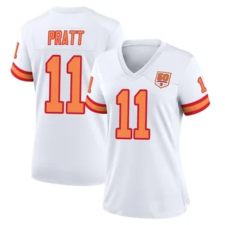 Michael Pratt Tampa Bay Buccaneers Women's Game '76 50th Season Nike Jersey - White