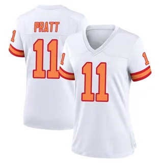 Michael Pratt Tampa Bay Buccaneers Women's Game '76 Nike Jersey - White