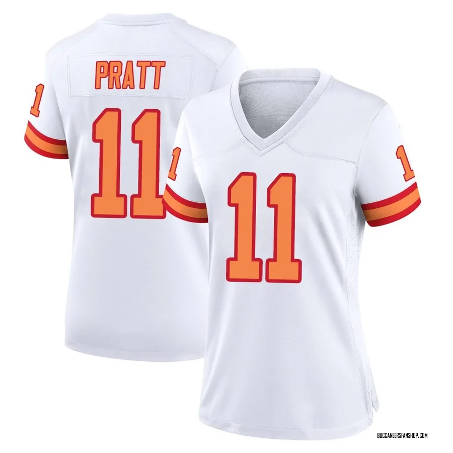 Michael Pratt Tampa Bay Buccaneers Women's Game '76 Nike Jersey - White