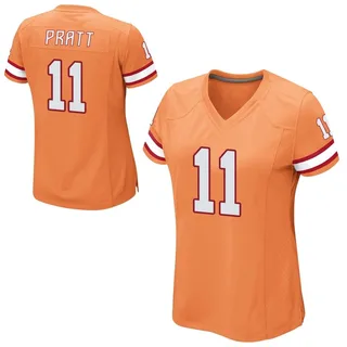 Michael Pratt Tampa Bay Buccaneers Women's Game Alternate Nike Jersey - Orange