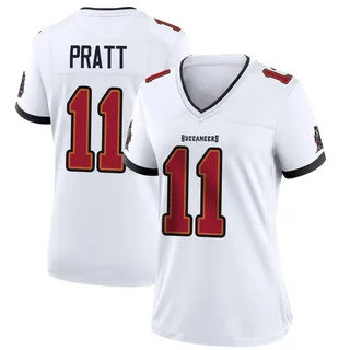 Michael Pratt Tampa Bay Buccaneers Women's Game Nike Jersey - White