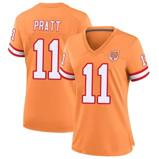 Michael Pratt Tampa Bay Buccaneers Women's Game sicle 50th Season Nike Jersey - Cream