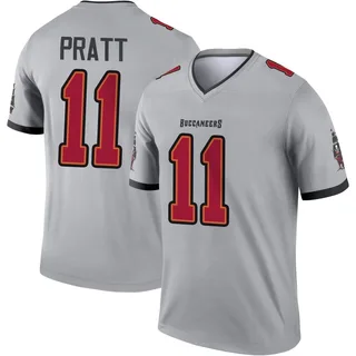 Michael Pratt Tampa Bay Buccaneers Youth Legend Inverted Nike Jersey - Gray
