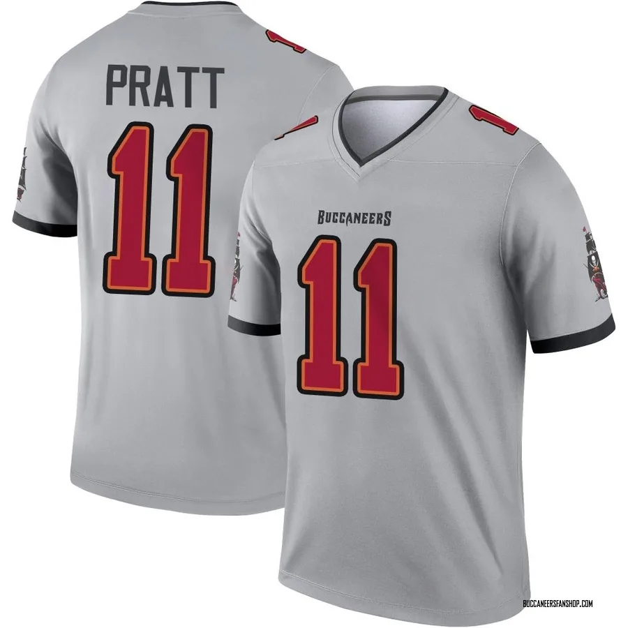 Michael Pratt Tampa Bay Buccaneers Youth Legend Inverted Nike Jersey - Gray