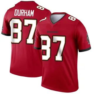 Payne Durham Tampa Bay Buccaneers Men's Legend Nike Jersey - Red
