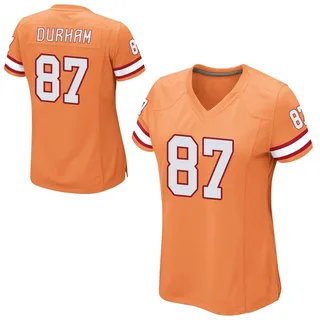 Payne Durham Tampa Bay Buccaneers Women's Game Alternate Nike Jersey - Orange