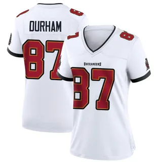 Payne Durham Tampa Bay Buccaneers Women's Game Nike Jersey - White